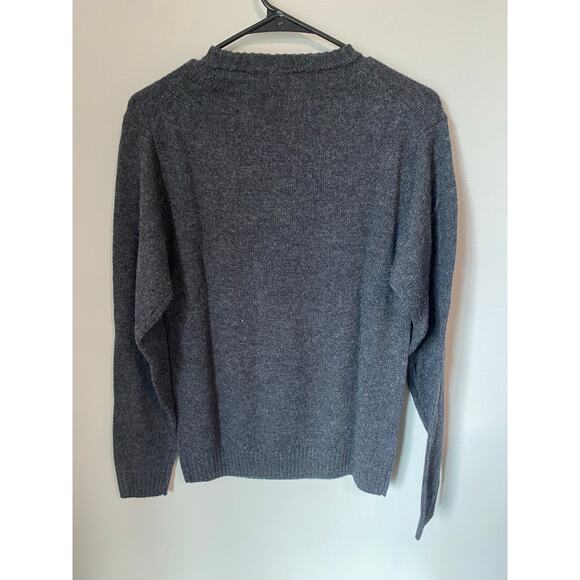 New Muji Men's 100% Wool Washable Mid-Gauge Crew neck Sweater Size XS - Picture 3 of 3